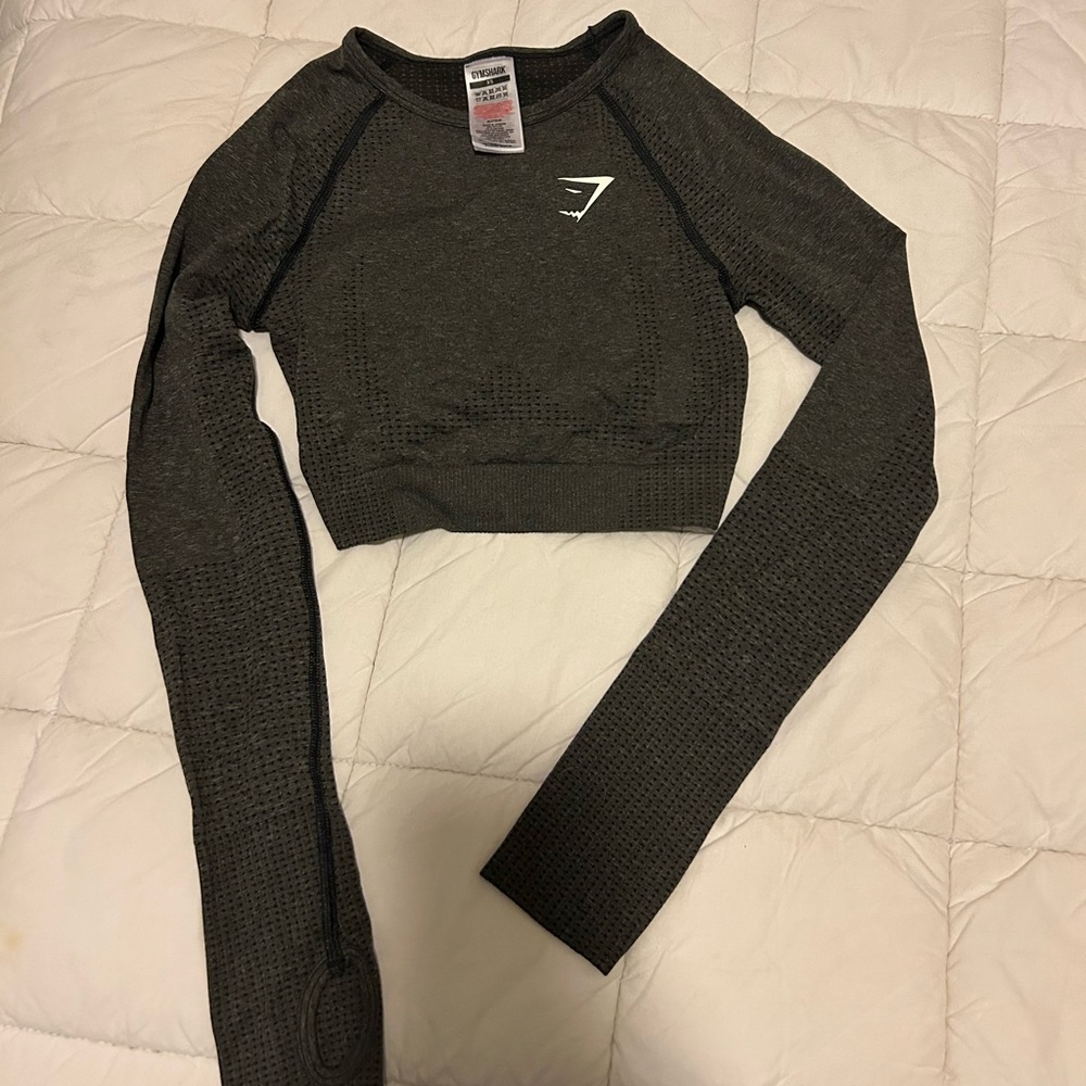 Gymshark cropped vital long sleeve